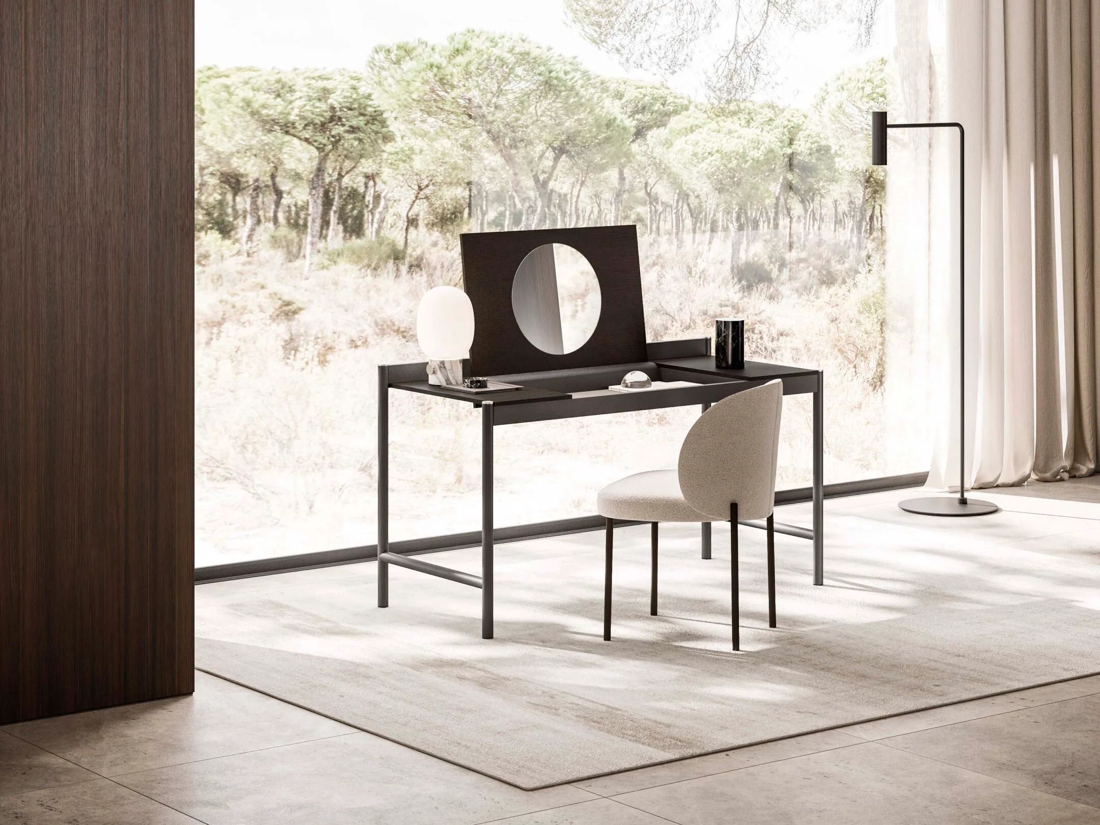 Письменный стол / туалетный столик Alf DaFrè YUKIO ARCH-00013706 - Вид №2