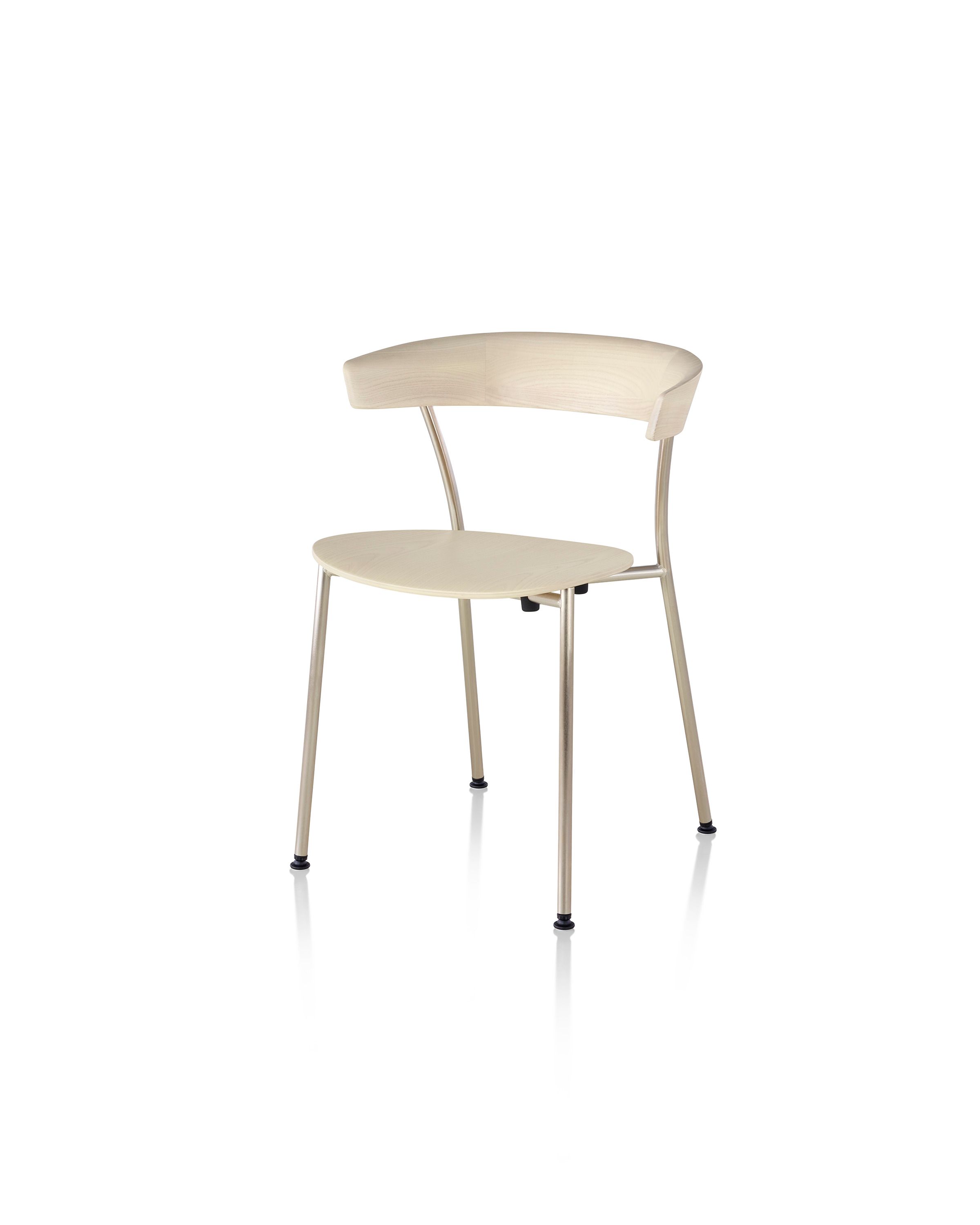 Деревянный стул с деревянной или металлической основой Herman Miller Leeway ARCH-00056285 - Вид №26