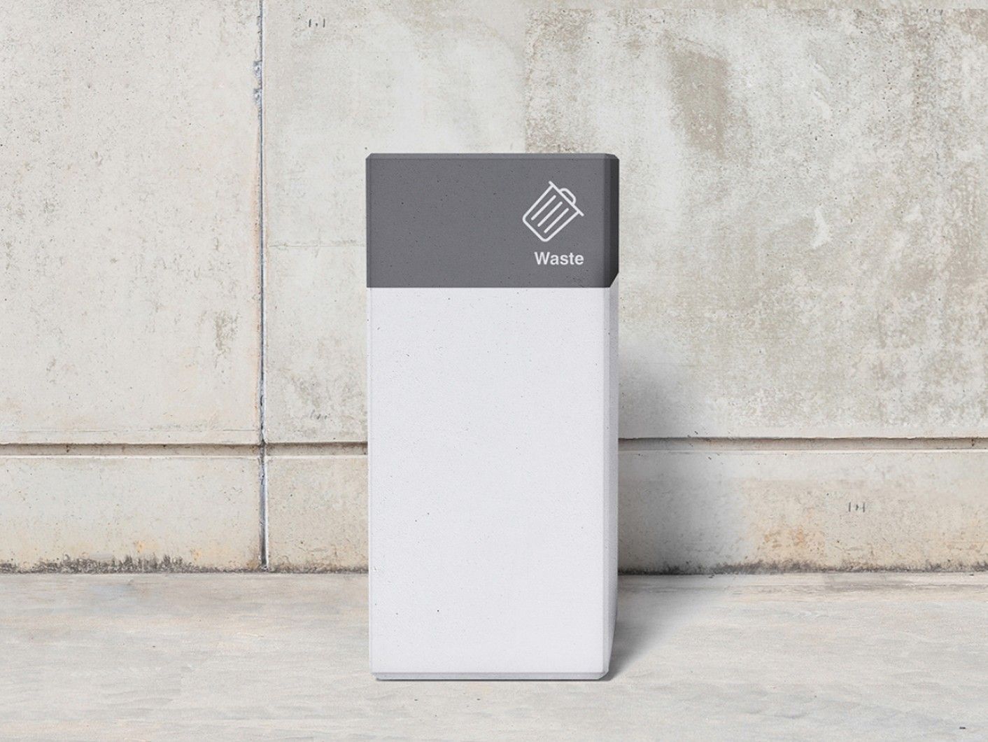 Бетонные стойки для мусора SIT BLOCK ARCH-00046922