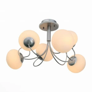 Потолочная люстра ST Luce Acini SL717.552.06 ST LUCE ACINI SILVER 109076 Белый