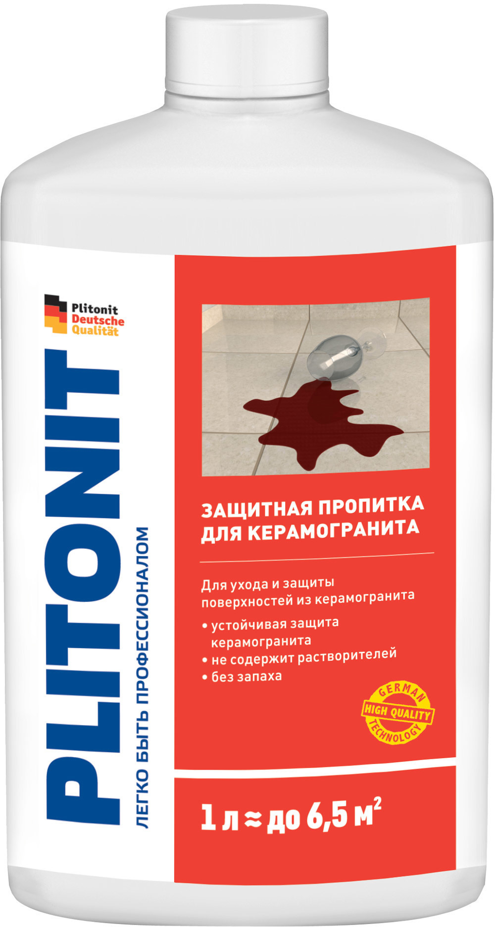 18185592 Пропитка защитная для керамогранита Plitonit 1 л STLM-0009897 Santreyd