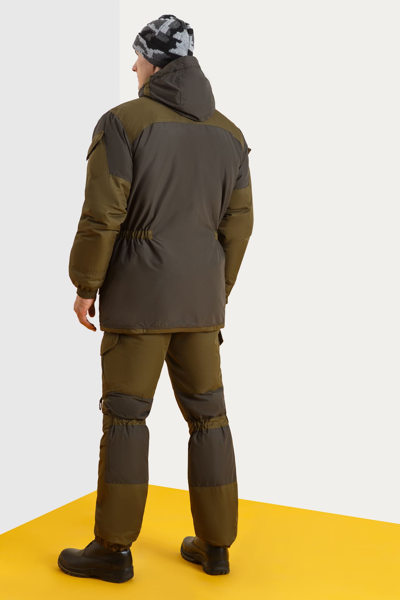 63941 Костюм  зимний хаки West Fishing  Зимняя спецодежда Santreyd  - Вид №9