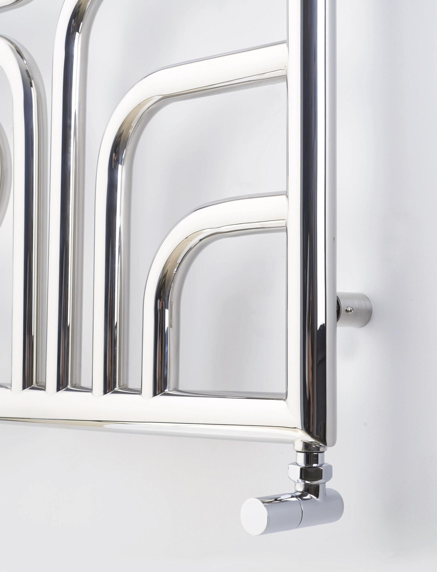 Полотенцесушитель Hammam URANUS Stainless steel  комбинированный; электрический или водяной Сталь  - Вид №3