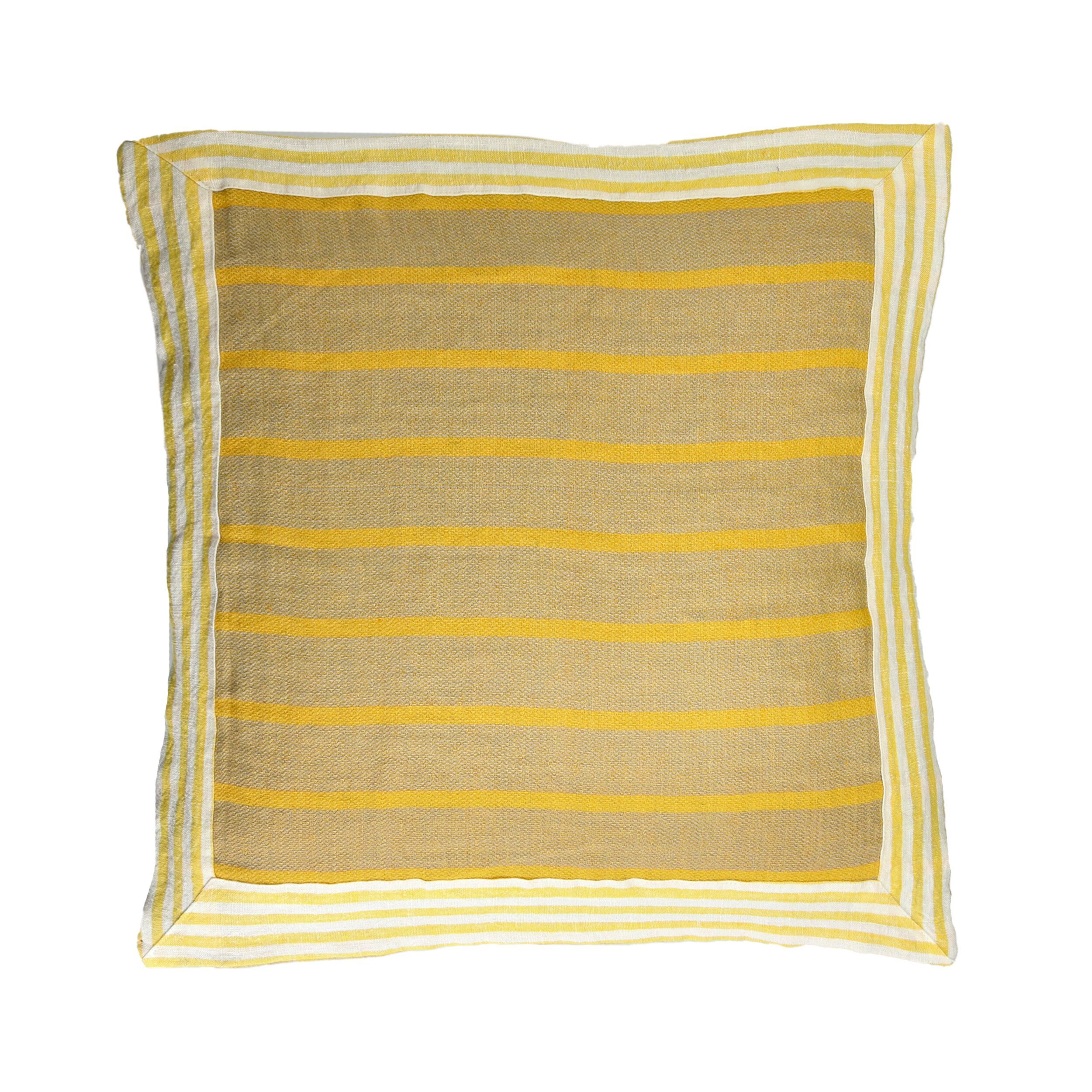 Квадратная льняная подушка POMAX Сен-Тропе ARCH-00058306 - Вид №16