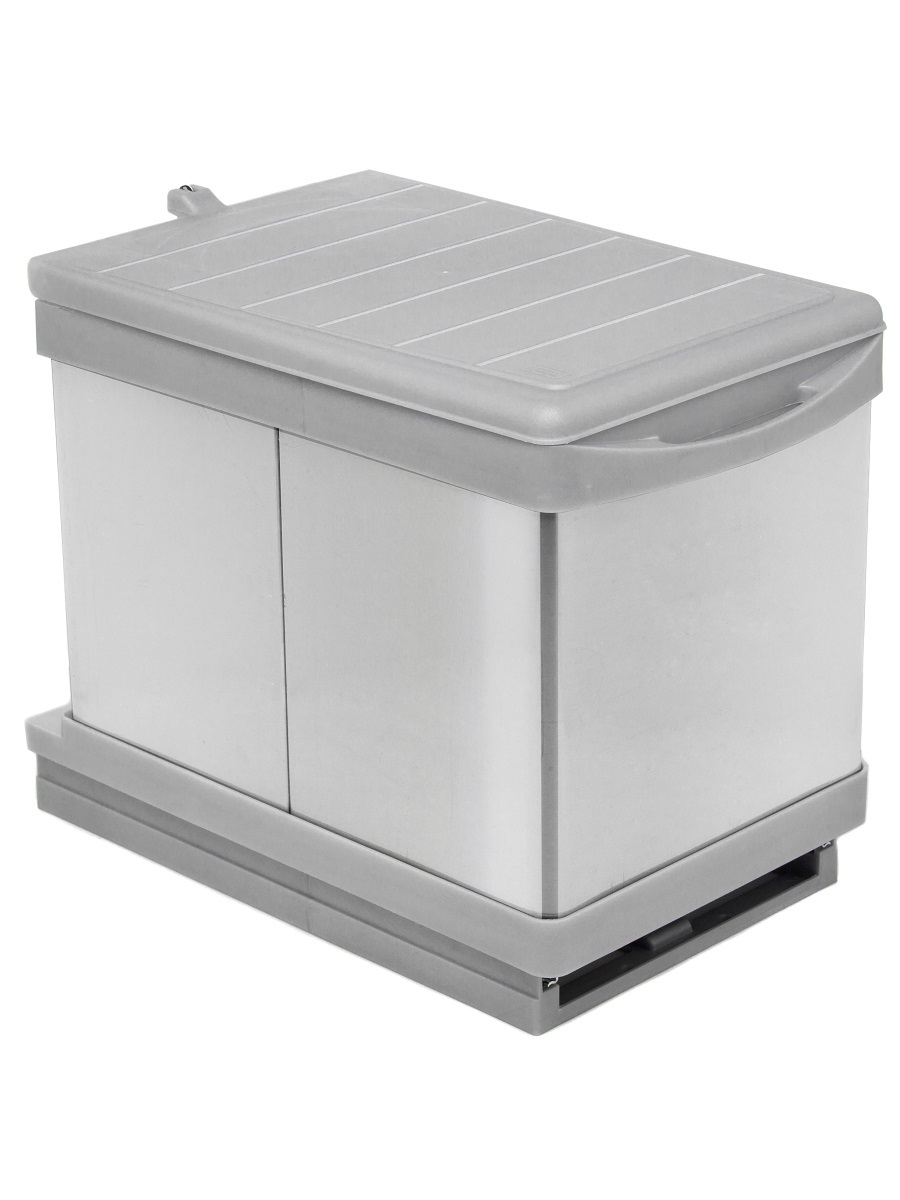 Контейнер для мусора на дверцу Beta 350/12-2 Metallic Grey NAVAKO 10019 - Вид №1