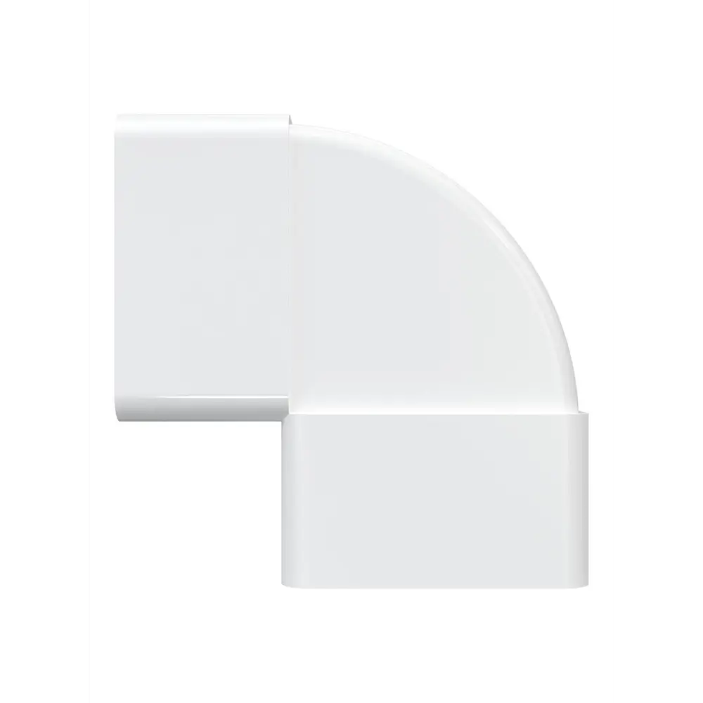 Колено вертикальное Fonet 55x110 мм 90 градусов пластик STLM-2100655 - Вид №2