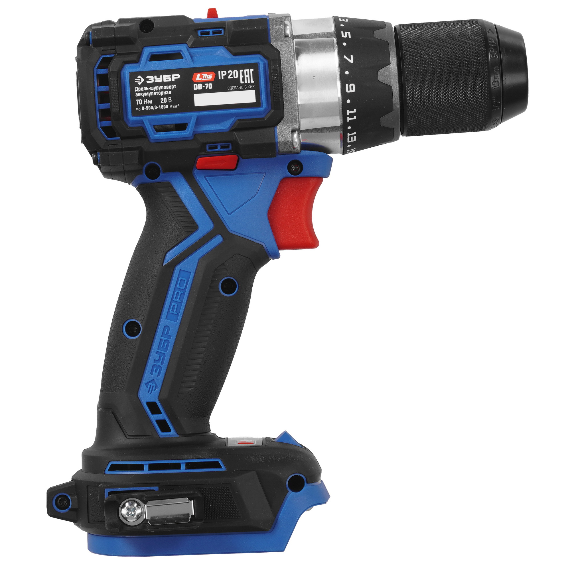 Дрель-шуруповерт ЗУБР DB-70   , Без ЗУ, Без АКБ 9276003 STDN-0072456 - Вид №1