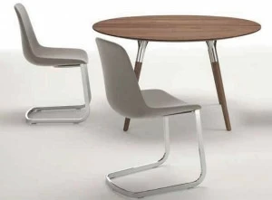 Tonon Круглый стол из массива дерева Salt & pepper 843.46