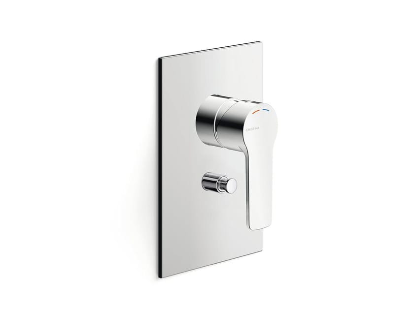 Однорычажный смеситель для душа с переключателем CRISTINA Rubinetterie Prime ARCH-00032049