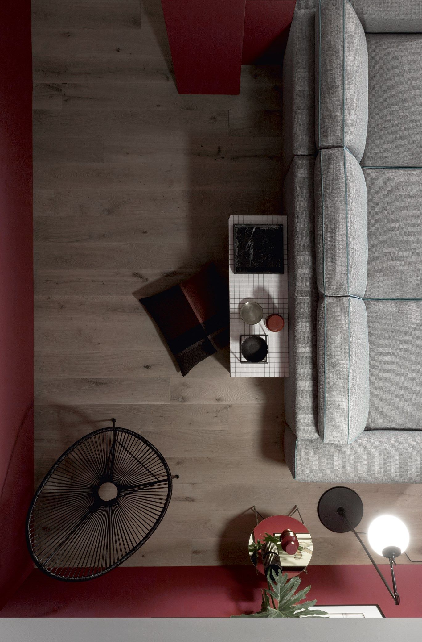 Двуспальный диван-кровать из ткани с полуостровом Felis Day &amp ARCH-00097456 - Вид №9