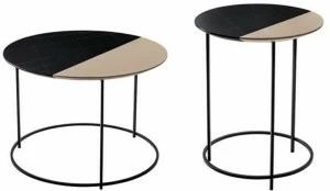 Casamilano Круглый журнальный столик из мдф для гостиной