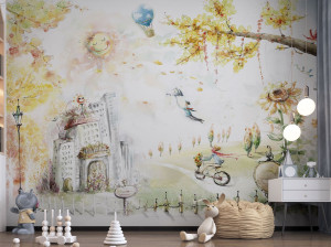 Панорамные обои для детей