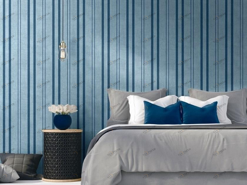 NANNI GIANCARLO & C. Виниловые обои в полоску Carte da parati 92604