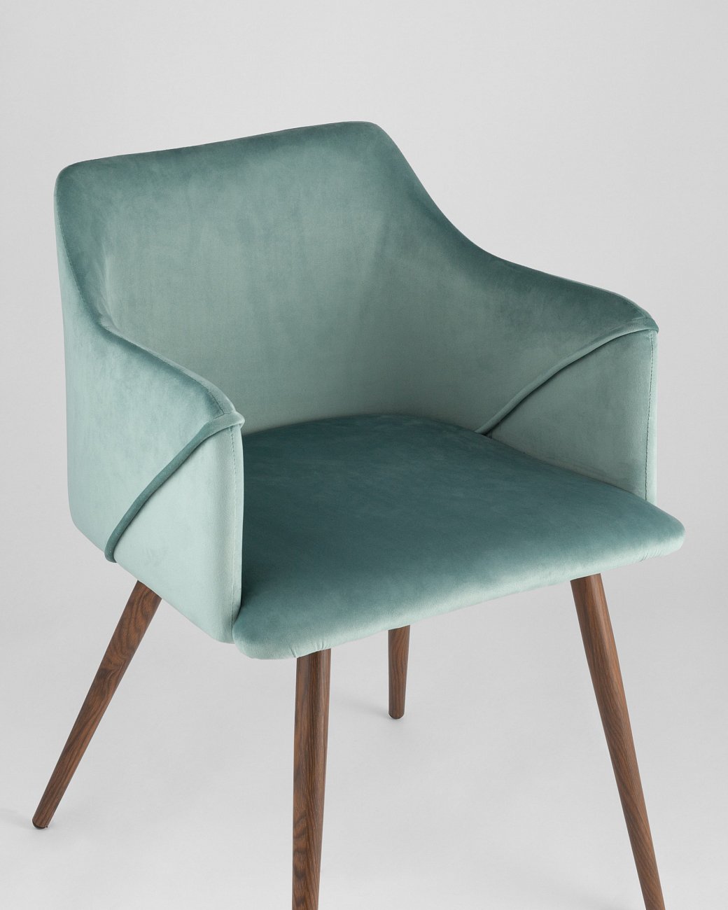 Стул со спинкой голубой "Монарх" STOOL GROUP ДИЗАЙНЕРСКИЕ, ИНТЕРЬЕРНЫЕ 00-3946216 Голубой;зеленый  - Вид №6