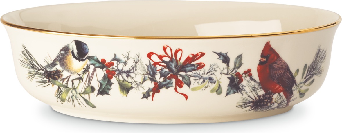 10565756 Lenox Блюдо для горячего Lenox "Кардинал" 1л Фарфор, Керамика 