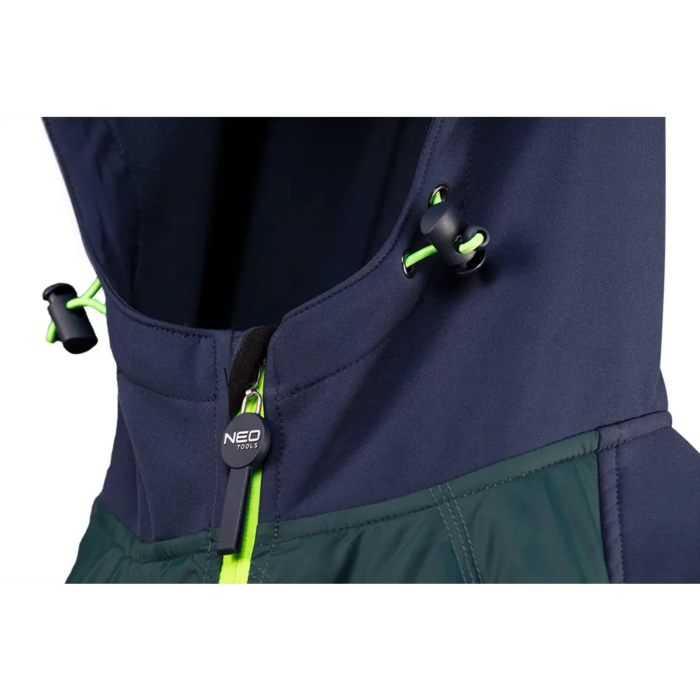 Куртка Neo Tools Premium Softshell темно-синяя/зеленая размер XXL рост 190 83304078 STLM-2098401  - Вид №2