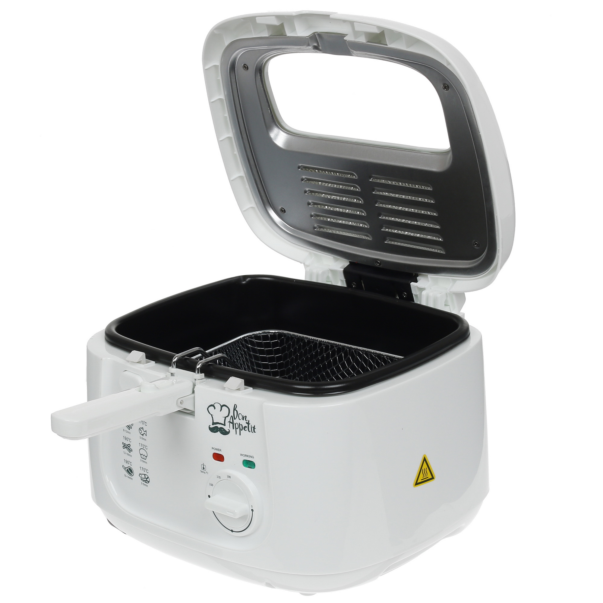 8123404 Фритюрница Endever Skyline FR-111 белый STDN-0058838 - Вид №3