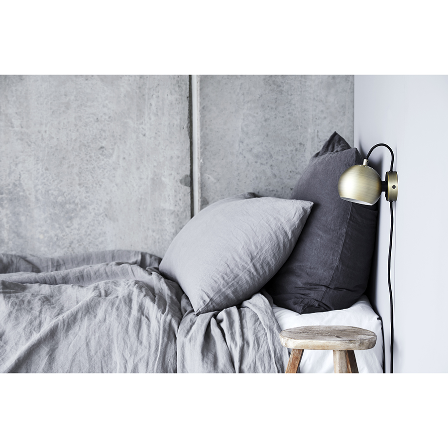 47503630011/104751 Лампа настенная ball, D12 см, матовый сатин Frandsen  - Вид №1