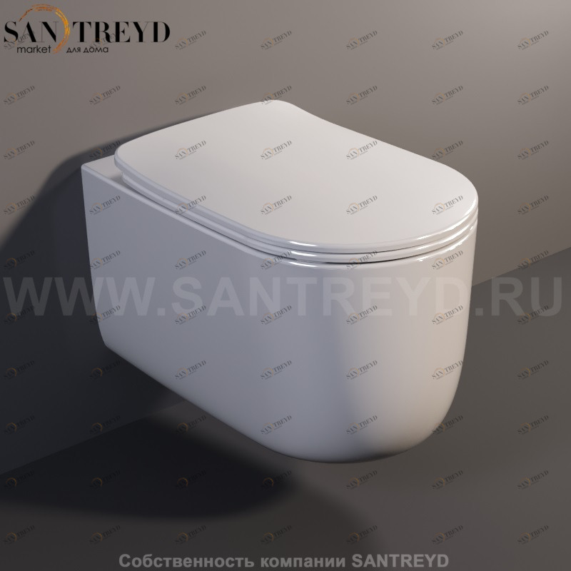 531401 Подвесной унитаз настенный Белый Kerasan Nolita Италия