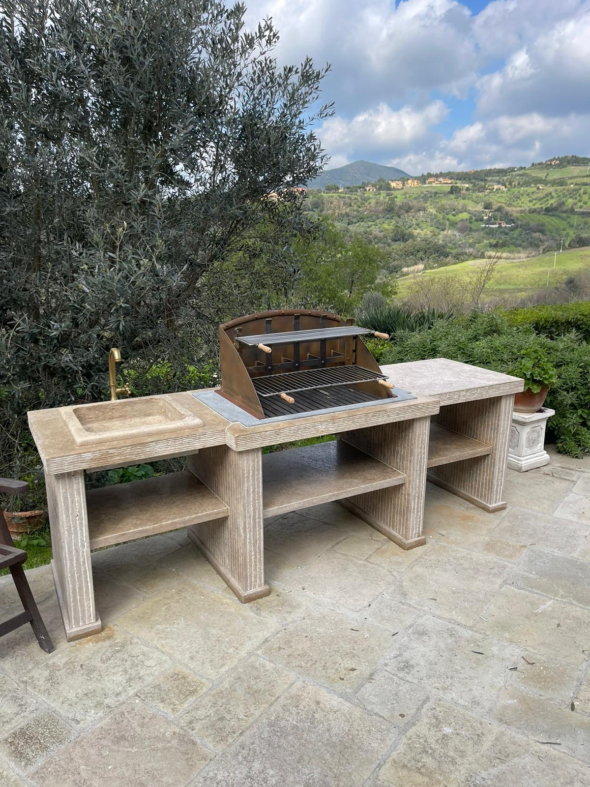 Барбекю из натурального камня GH LAZZERINI Barbecue 21 ARCH-00064930 - Вид №1