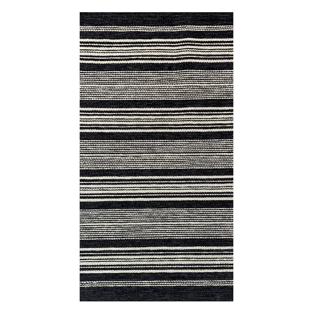 Коврик декоративный Ctim Лаос 75x160 см акрил цвет черный STLM-2106984