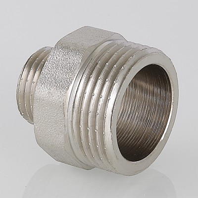 VTr.580.N.0605 Фитинг резьбовой – ниппель переходной Valtec 1" х 3/4"  - Вид №14