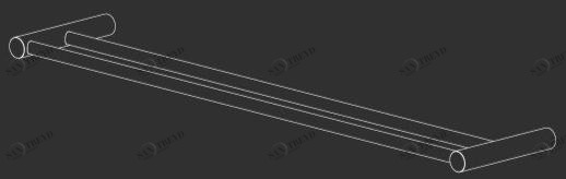 Ceadesign Держатель для полотенец из нержавеющей стали Stem - accessori Ste 22