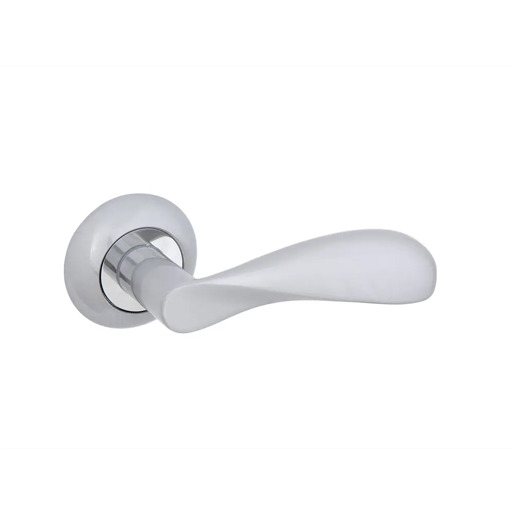 Дверная ручка Palladium Duck SC, без запирания, комплект, цвет матовый хром STLM-2000455