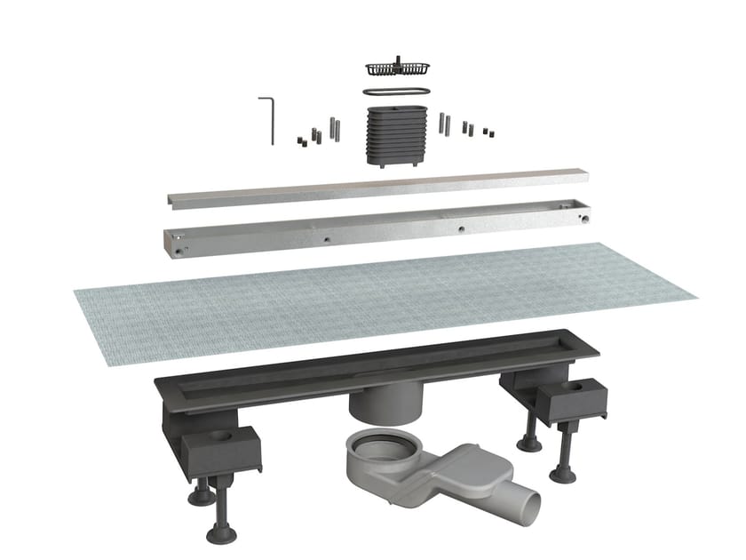 Алюминиевый слив для душа Bonomini Canalissima ARCH-00033121
