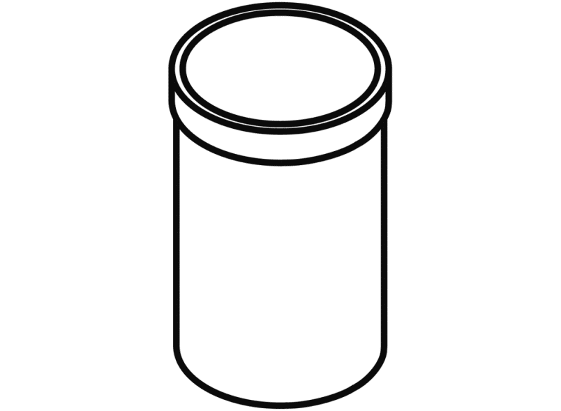 800.04.E01 стеклянная кружка HEWI Ersatzteile  - Вид №2