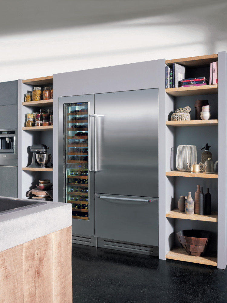 KCVCX 20901R 1 ВСТРОЕННЫЙ КОМБИНИРОВАННЫЙ ХОЛОДИЛЬНИК 90 СМ KitchenAid  - Вид №1