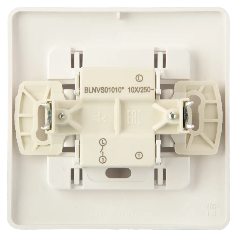 82454947 Выключатель встраиваемый Systeme Electric Blanca 1 клавиша 10 А цвет белый STLM-0027507 - Вид №2