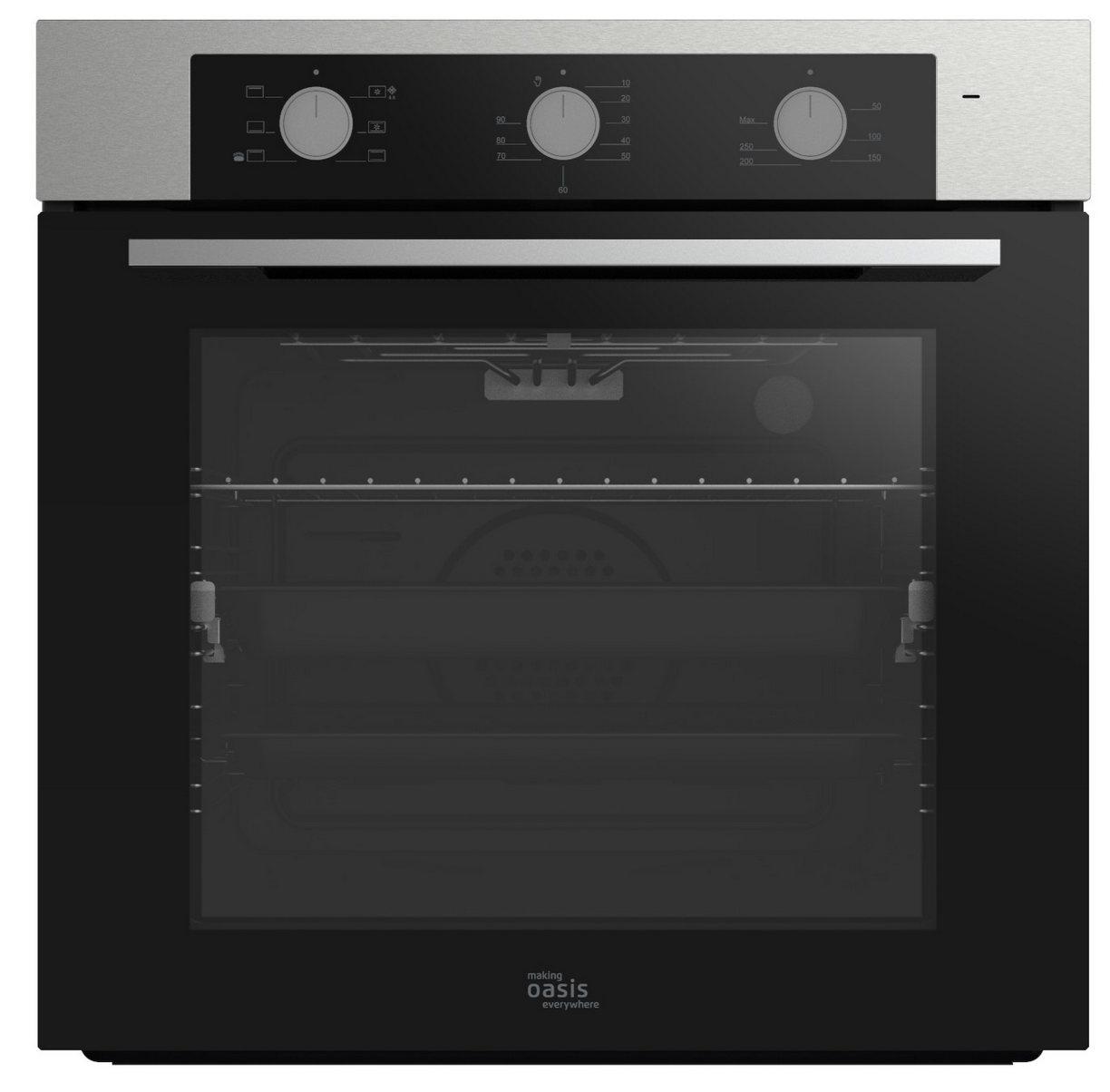 9161241 Электрический духовой шкаф Oasis D-MNN серебристый STDN-0014424