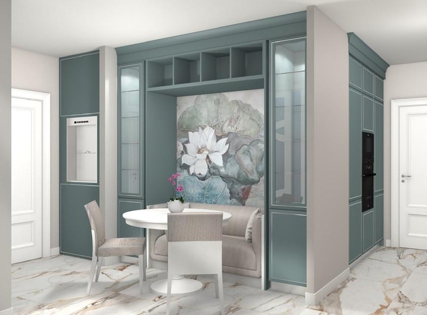 Martini Interiors Кухня из лакированной древесины на заказ Essenza sun-id-1473159 - Вид №1