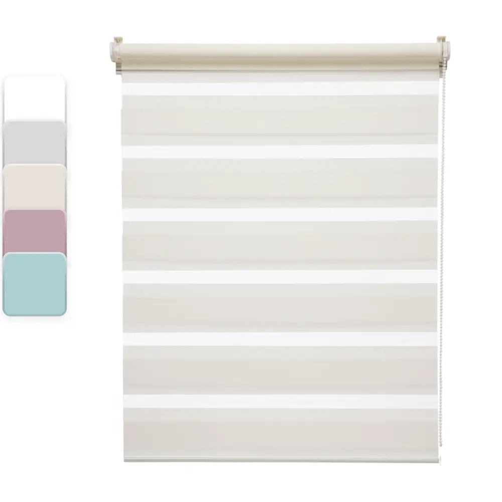 Штора рулонная день-ночь Inspire Peter 70x160 см экрю Cream 5 82691116 STLM-2193878 - Вид №1