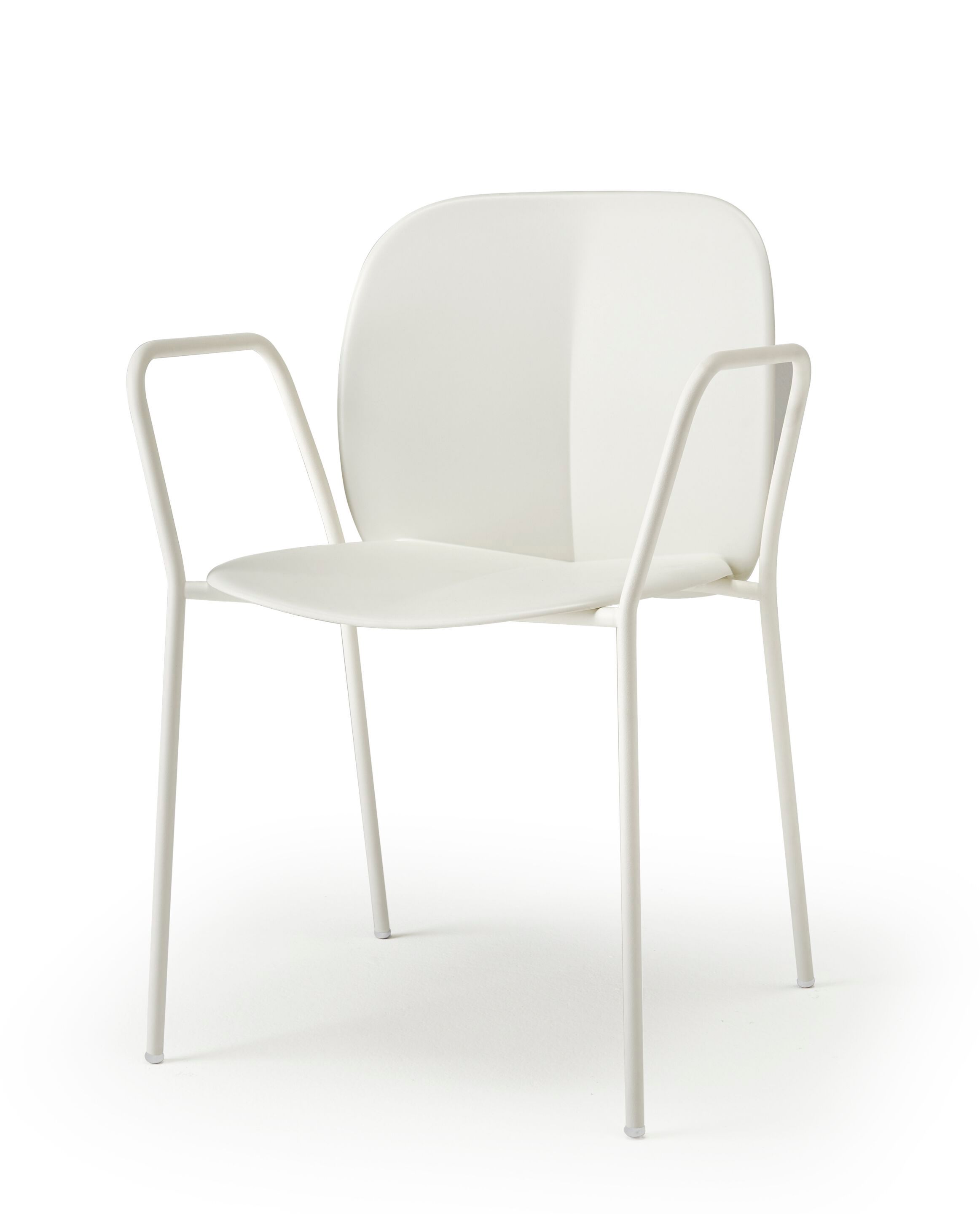 Рециркулированный пластиковый стул с подлокотниками S-CAB Mentha ARCH-00042567 - Вид №10