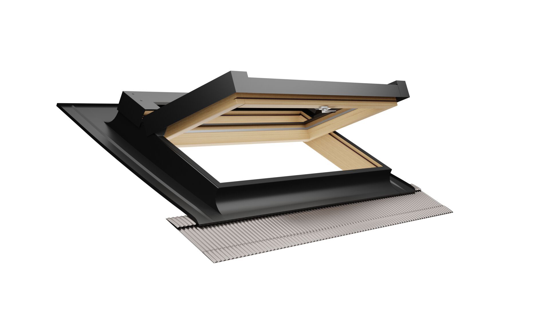 Алюминиевое и деревянное окно vasistas Emica Habitat ARCH-00115375 - Вид №8