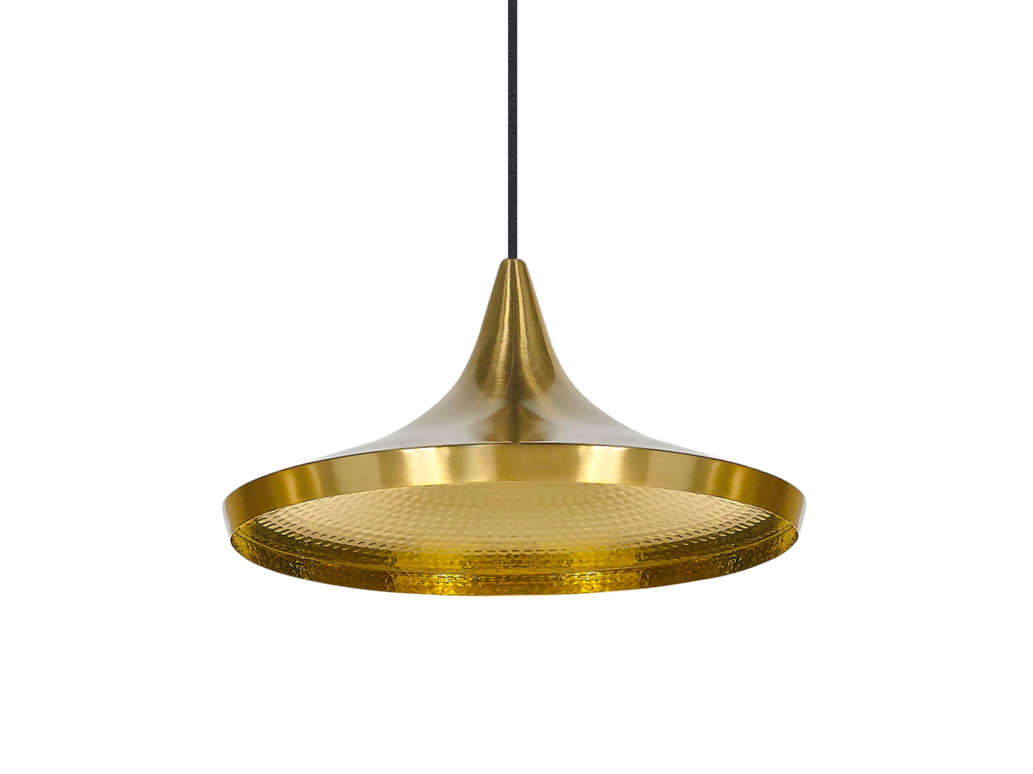 Латунный светодиодный подвесной светильник Tom Dixon Beat ARCH-00058572 - Вид №1