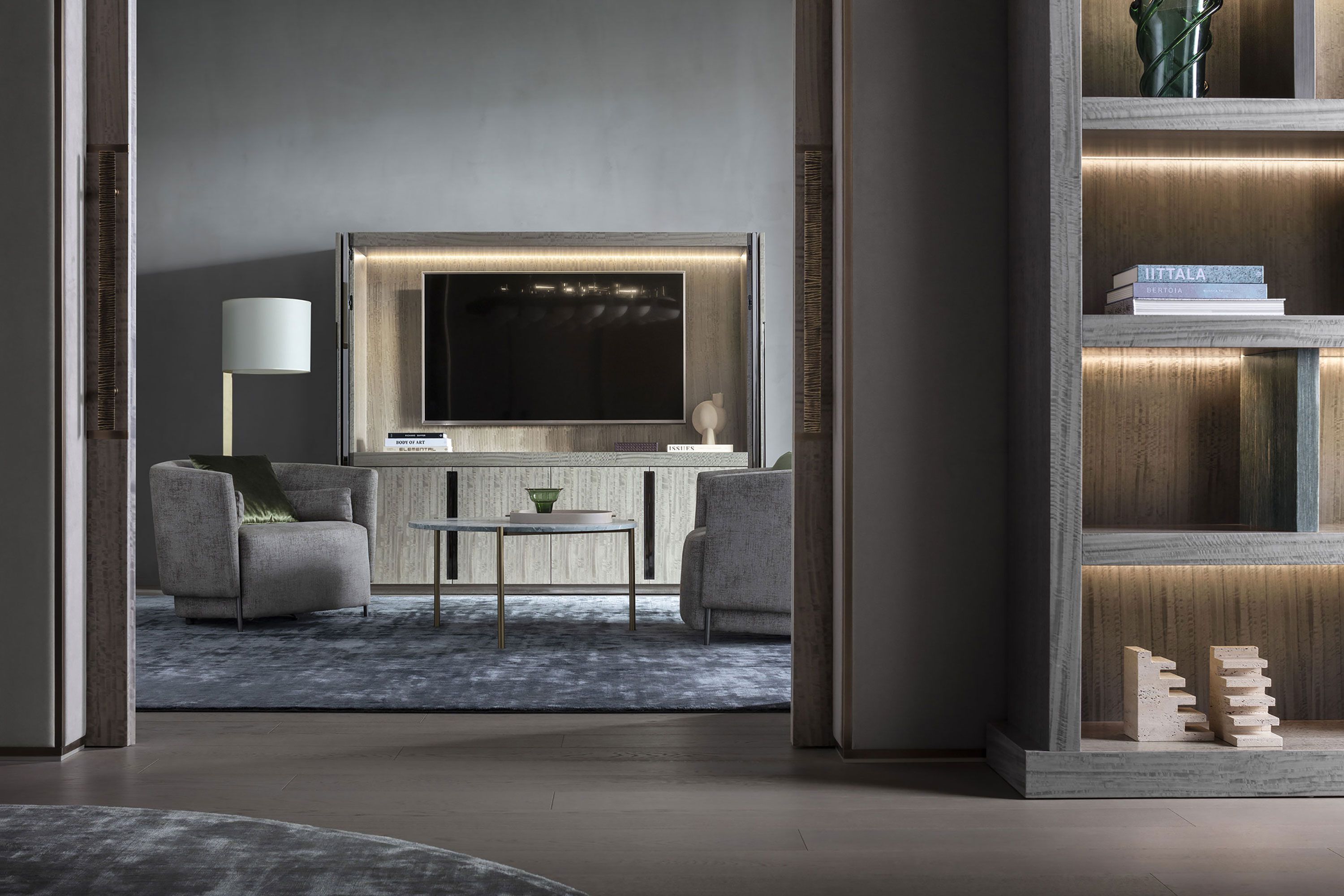 Круглый мраморный журнальный столик OAK Metronome ARCH-00102107 - Вид №9