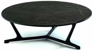 Frigerio Salotti Круглый журнальный столик из керамогранита Arja
