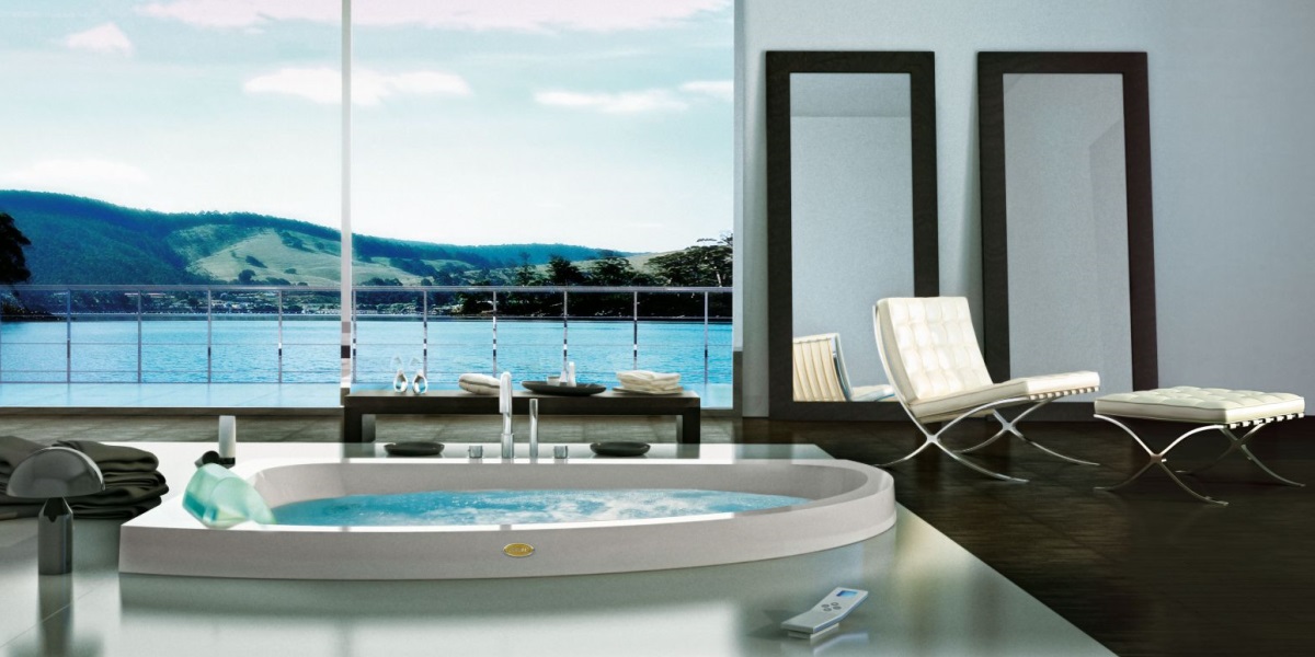 Ванна с гидромассажем "HYDRO TOP" Aquasoul Offset встроенная 9443-478 Dx Jacuzzi 9443478DX - Вид №2