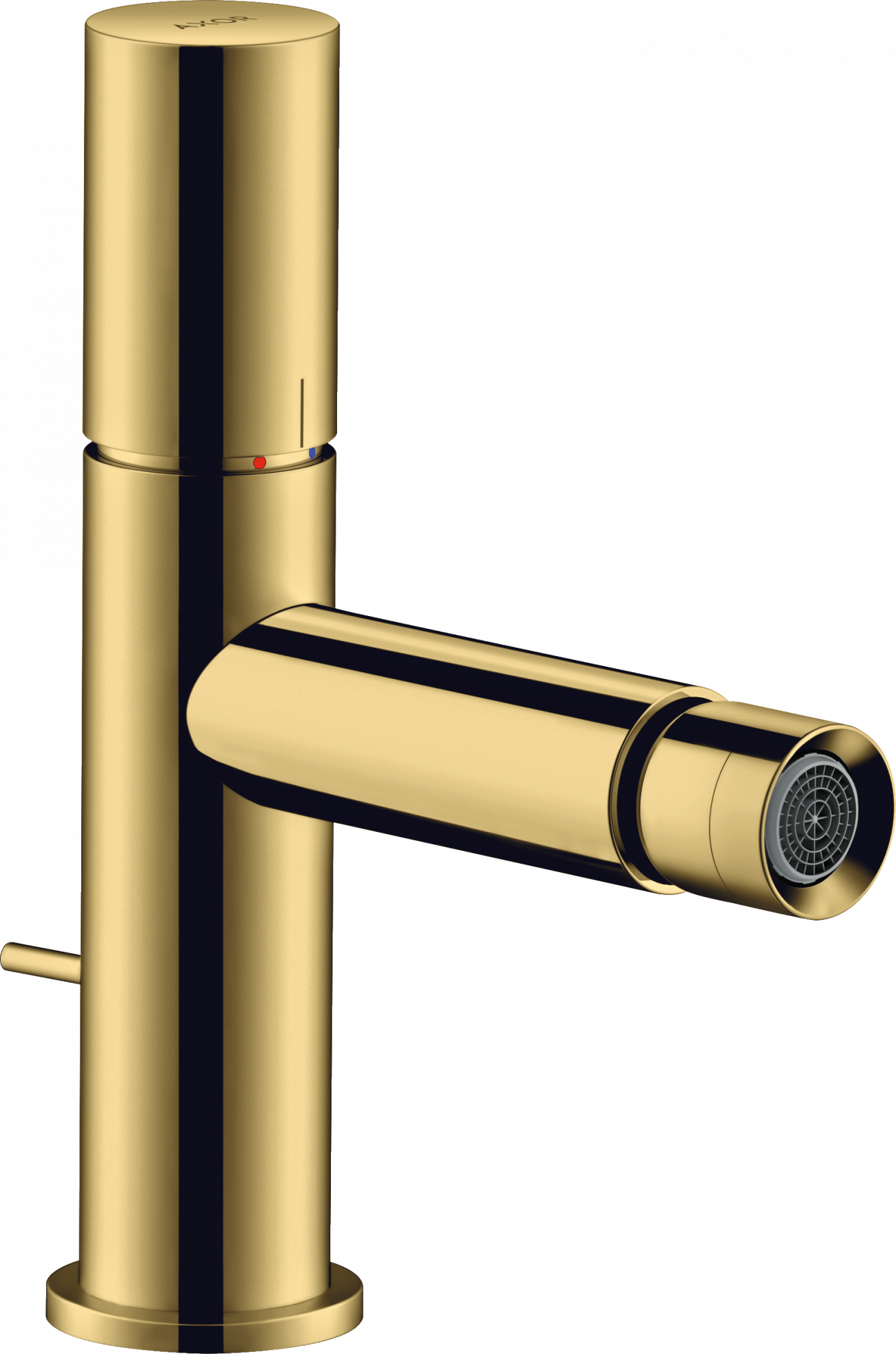 45200990 Смеситель для биде, однорычажный, с нулевой ручкой и сливным гарнитуром AXOR UNO