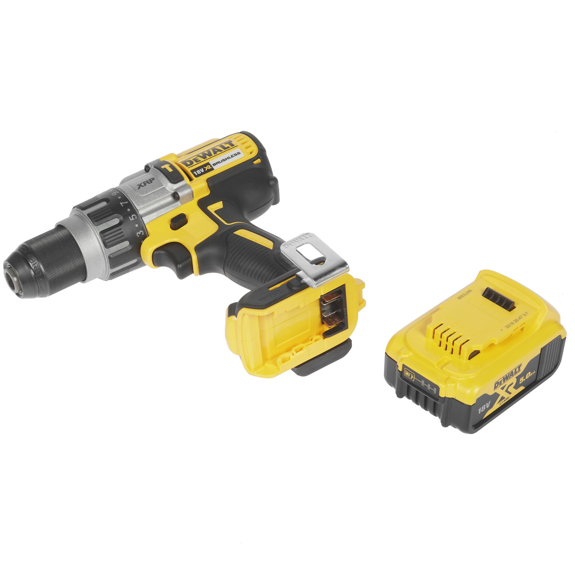 Дрель-шуруповерт DeWalt XRP DCD996P2 XR FLEXVOLТ 18/54V 1081533 STDN-0012253 - Вид №4