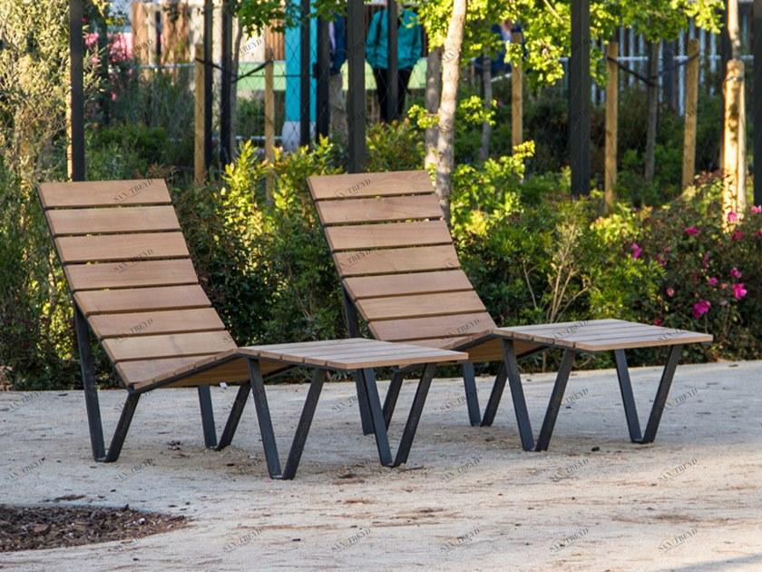 URBIDERMIS Деревянное кресло для отдыха Harpo sun-id-1406832