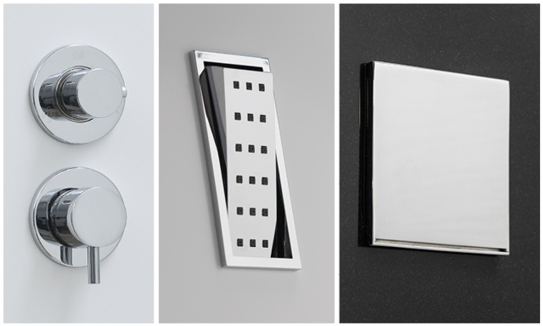 Душевая гидромассажная панель Zonda 00792 4FW Словения Kolpa-San  - Вид №2