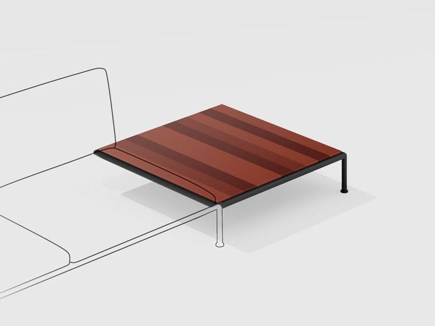 Низкий садовый столик из лавового камня FAST Roè ARCH-00148970