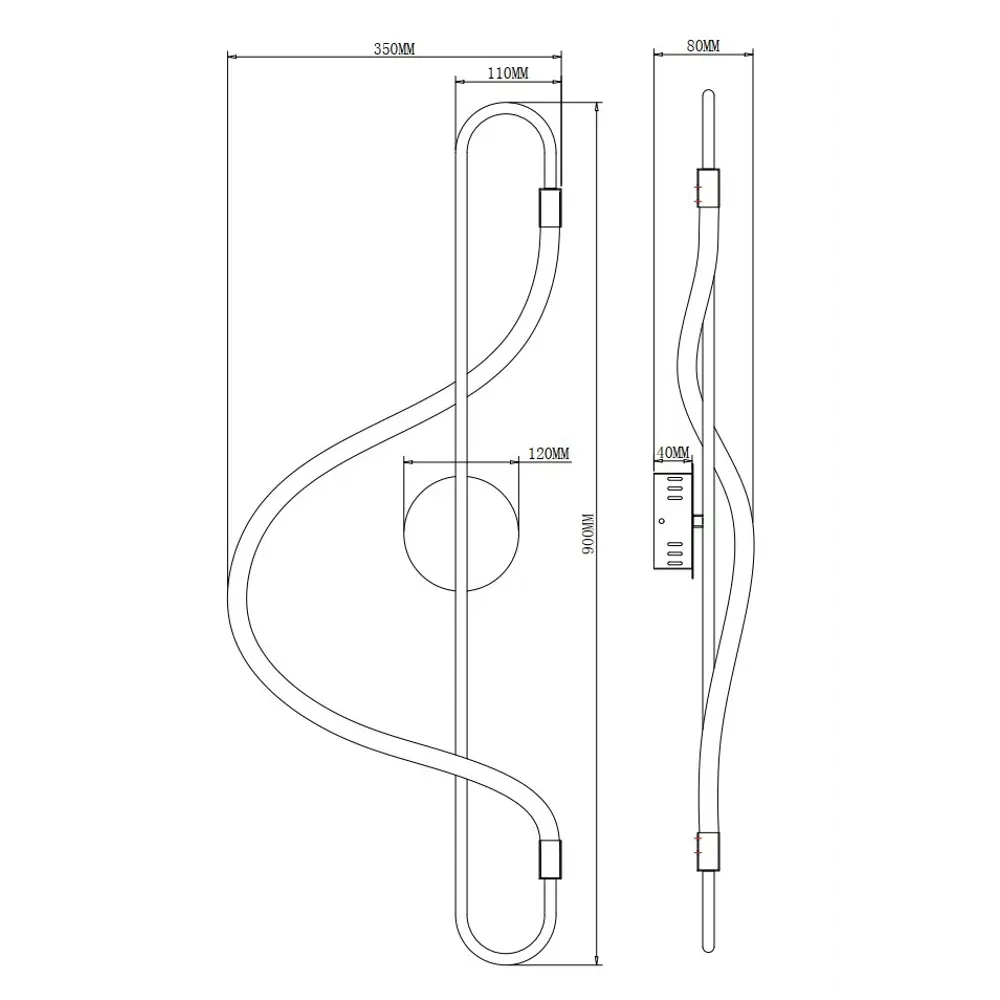 Настенный светильник Freya Fancy FR6059WL-L28BS в цвете латунь 89336153 STLM-1448381 - Вид №6