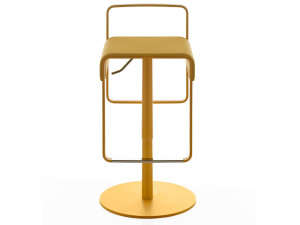 Высокий кожаный стул