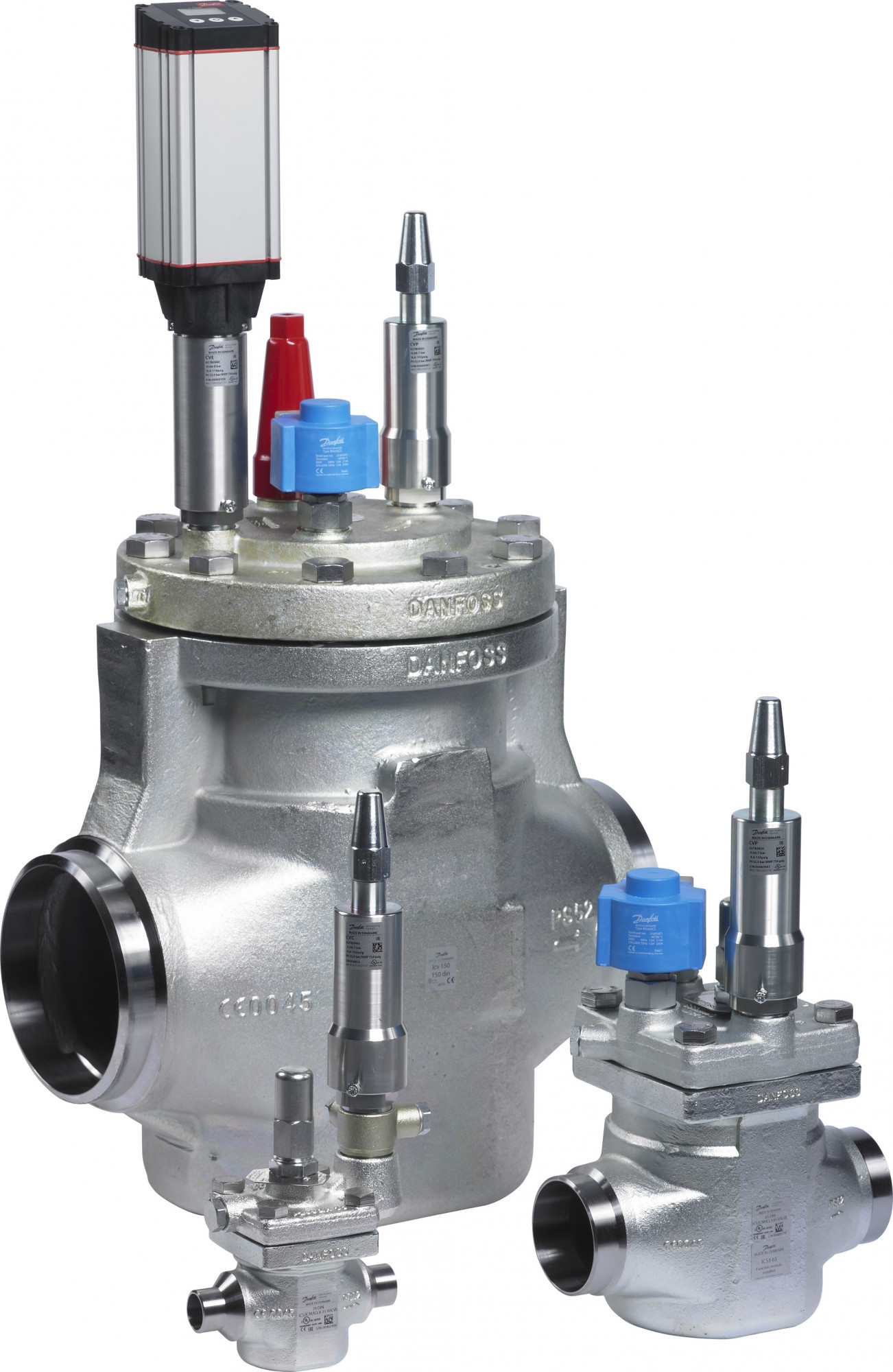 Danfoss ICS — сервоприводные клапаны с пилотным управлением ICS-1 25-20 (25 D) Клапан регулятор дав 027H2051 