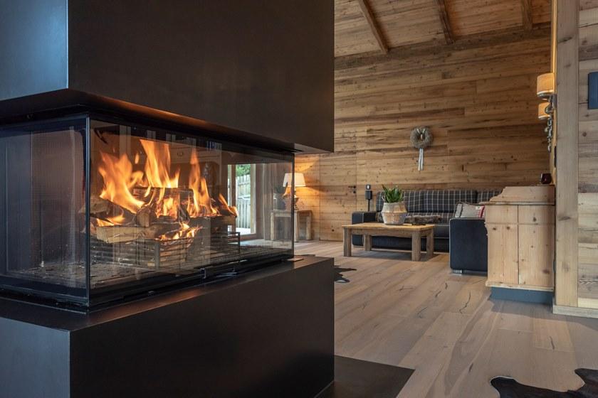 RÜEGG Дровяной трехсторонний камин из стали Flex line sun-id-1432284 - Вид №11